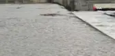 Eriyen kar suları Karasu nehrini coşturdu