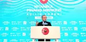 Cumhurbaşkanı Recep Tayyip Erdoğan İstanbul Finans Merkezi açılış töreninde açıklamalarda bulunuyor.