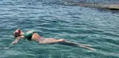 93 kilo vererek bambaşka biri olan Pelin Öztekin, peş peşe bikinili pozlarını paylaştı
