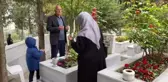 Şehit babasının hüzünlü bayram ziyareti: 