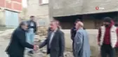 Yağışlara dayanamayan ahır çöktü, 2 inek telef oldu