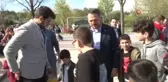AK Parti Mlletvekili Adayı Enes Eminoğlu 23 Nisan'ı çocuklara birlikte geçirdi
