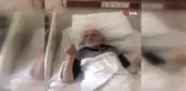 Bayram ziyaretinde 94 yaşındaki Ali amcadan Cumhurbaşkanı Erdoğan'a duygulandıran dua