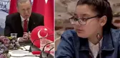 Erdoğan'ın muhalefeti eleştiren sözlerini küçük kız anlamadı: Nasıl yani?