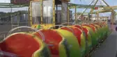 Hatay'da lunapark çocukların yüzlerini güldürdü