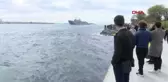 TCG ANADOLU'NUN YAPIMINDA ÇALIŞAN PERSONELLER, BOĞAZDAN GEÇİŞİNİ GURURLA İZLEDİ