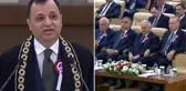 HDP kararı nedeniyle Bahçeli'nin hedefindeydi! AYM Başkanı Arslan'dan, Erdoğan'ın bulunduğu törende imalı sözler