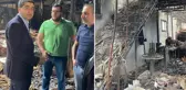 CHP milletvekili adayı Mehmet Emin Ekmen, Mersin'de dükkanları kül olan esnafı ziyaret etti