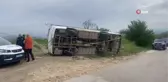 Bursa'da servis midibüsü ile hafriyat kamyonu çarpıştı: 23 yaralı
