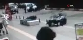 Yayalara yol veren ATV'ye hafif ticari araç çarptı: 3 yaralı