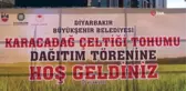 93 çiftçiye 169 ton tescilli 'Karacadağ Pirinci' tohumu dağıtıldı