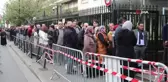 Fransa'daki Türk vatandaşları Cumhurbaşkanlığı seçimi için sandık başında