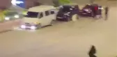 Giresun'da iki kişinin yaralandığı silahlı kavga kamerada