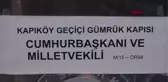 VAN'IN KAPIKÖY SINIR KAPISI'NDA OY KULLANMA İŞLEMLERİ BAŞLADI