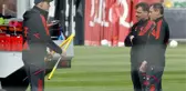 Antrenmanda çılgına dönen Thomas Tuchel, slalom direğini kırdı
