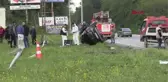 GİRESUN'DA CENAZE YOLUNDA KAZA: 2 ÖLÜ, 3 YARALI