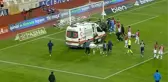 Sivas'ta korku dolu anlar! Sahaya ambulans girdi, F.Bahçeli Valencia hastaneye kaldırıldı