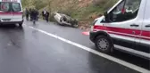 İki kardeşin bulunduğu araç takla attı, 15 yaşındaki çocuk hayatını kaybetti