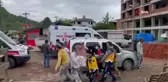İnşaat iskelesinden düşen 4 işçi yaralandı