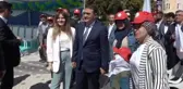 BAKAN DÖNMEZ TERÖRDEN TEMİZLEDİĞİMİZ TOPRAKLARDAN BEREKET FIŞKIRIYOR