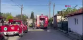 İTFAİYE EKİPLERİ YANGINDAN CİVCİVLERİ KURTARMAK İÇİN SEFERBER OLDU