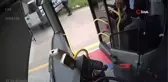 Kahraman şoför kazayı böyle önledi