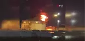 Rusya'da petrol depolama tesisinde yangın
