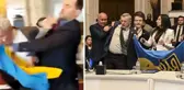 Ankara'da olaylı toplantı! Ukraynalı ve Rus yetkililer birbirine girdi