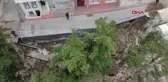 BEYOĞLU'NDA İSTİNAT DUVARI OKULUN BAHÇESİNE ÇÖKTÜ - 2