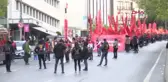 İSTANBUL-DENİZ GEZMİŞ VE ARKADAŞLARI DOLMABAHÇE'DE ANILDI