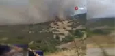 KKTC'nin Yeşilırmak köyünde yangınTürkiye'den yangın söndürme helikopteri yola çıktı