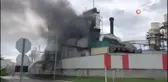Tekirdağ'da kereste fabrikasındaki yangın büyümeden söndürüldü