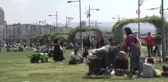 İzmir'de bahar havası: İzmirliler, Kordon'u doldurdu