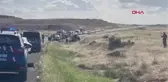 ŞANLIURFA'DA TIR İLE HAFİF TİCARİ ARAÇ ÇARPIŞTI 5 ÖLÜ, 1 YARALI