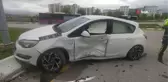 Çorum'da iki otomobilin karıştığı kazada 1 kişi yaralandı