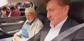 Büyük İstanbul Mitingi'ne giderken görüntülenen Hüseyin Bayraktar'a TOGG sürprizi