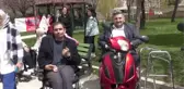 Engelliler gönüllerince eğlendi, izleyenler duygu dolu anlar yaşadı