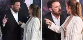 Dünyaca ünlü oyuncu Ben Affleck ve Jennifer Lopez, kameraların önünde tartıştı