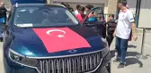 Türkiye'nin otomobili TOGG, Erzin'de görünücüye çıktı