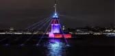 Restorasyonu tamamlanan Kız Kulesi ışık ve lazer gösterisiyle ziyarete açıldı
