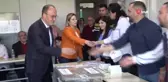 Denizli'de siyasiler oylarını kullandı