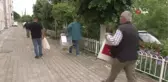 Edirne'de seyyar sandık, evlerinden çıkamayan seçmenlerin ayağına gitti