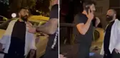 Uğur Işılak'ı dinlediği için bir vatandaşı darp ettiği iddia edilen saldırgan kameraya yansıdı