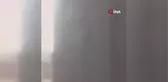 Ankara'da çatılar ve camii minareleri uçtu: Fırtınada uçan koltuk cep telefonu kamerasında