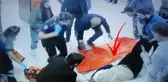 Oy kullandığı okulda kalp krizi geçiren yaşlı adam, ilk yardımla hayata böyle tutundu