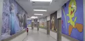 Bayburt Devlet Hastanesi Çocuk Servisi Çizgi Film Karakterleriyle Süslendi