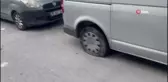 Mahalleliye kesik lastik şoku
