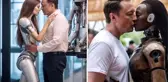 Elon Musk'ın robotlarla öpüştüğü fotoğraf şaşırttı! Gerçek çok geçmeden anlaşıldı