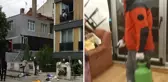 Eskişehir'de koku sebebiyle şikayet edilen evden 50 ton çöp çıktı