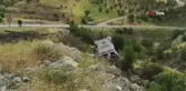 Şırnak'ta otobüs şarampole yuvarlandı: 2 yaralı